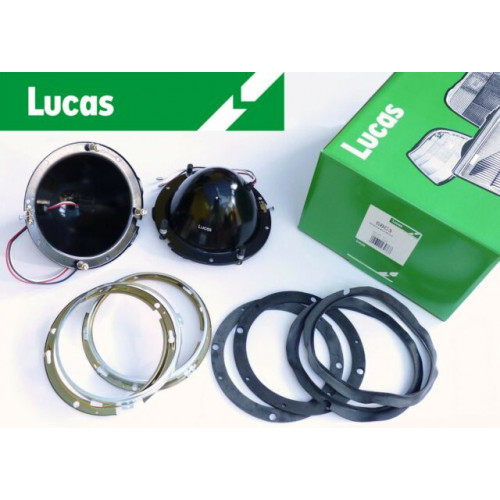 Paire de bol LUCAS - Austin Mini - Acier ( Kit complet )-Austin
