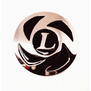 Logo ''Leyland '' centre de jante Innocenti-Austin Mini