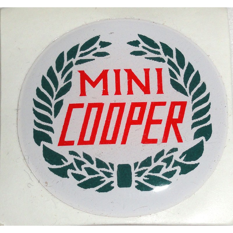 Autocollant Rover Cooper origine(27 mm)-Austin Mini