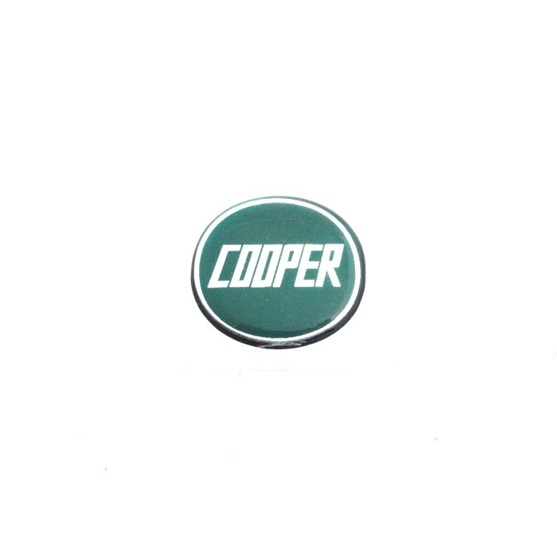 Autocollant Cooper vert (27 mm) - Austin Mini-Austin Mini