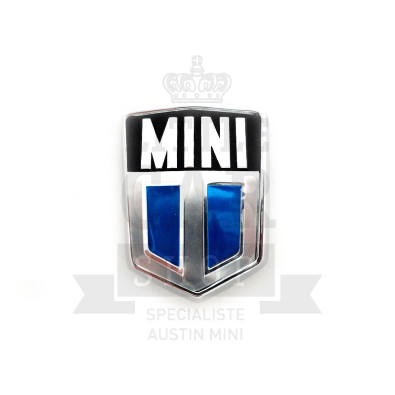 Badge Capot Mini bleu 1969 -1996 - Austin Mini-Austin Mini