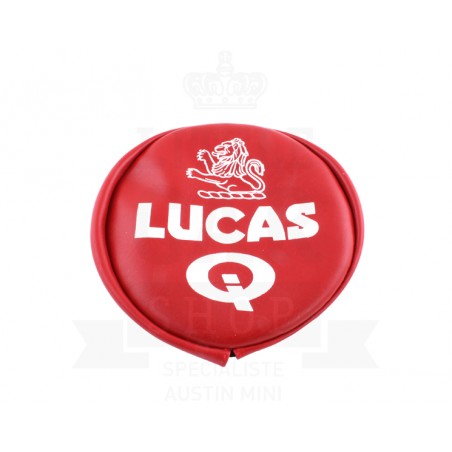 Couvre phare Lucas 6'' - rouge - Austin Mini-Austin Mini