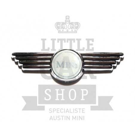 Badge de capot et de malle Mini nu-Austin Mini