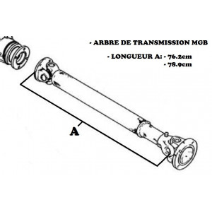 Arbre de transmission - MGB