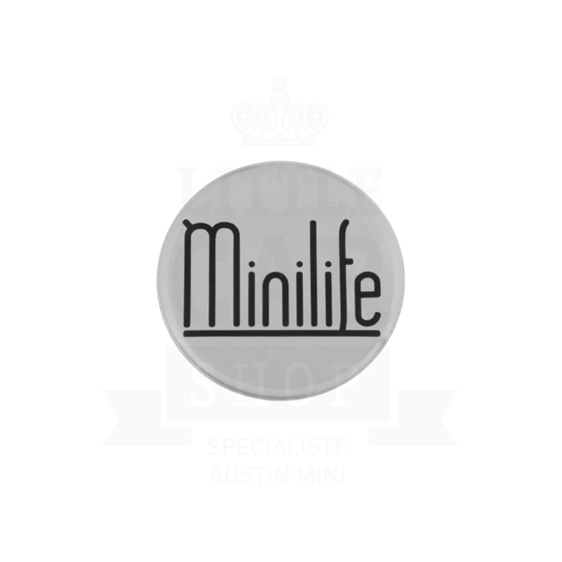 Autocollant MINILIFE pour centre de roue-Austin Mini