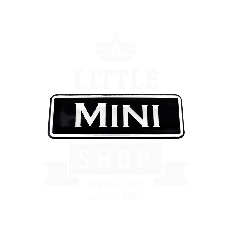 Sticker Mini Noir de calandre-Austin Mini