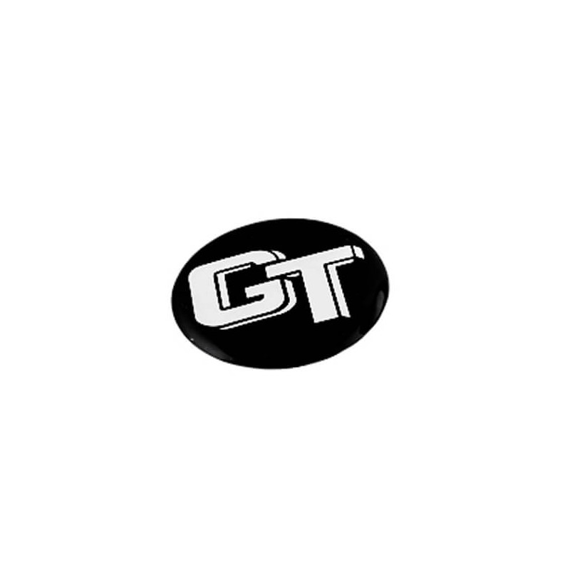 Autocollant GT noir (27 mm)-Austin Mini