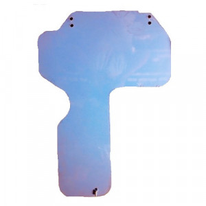 Plaque de protection allumage Austin Mini - Bleu
