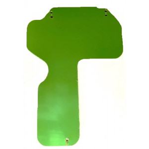 Plaque de protection allumage Austin Mini - Vert
