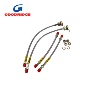 Durite frein (flexible) - Goodridge - (kit Av / Ar)