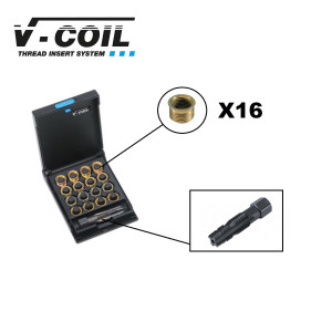 Kit filetage HS bougie V-COIL  voiture ancienne anglaise