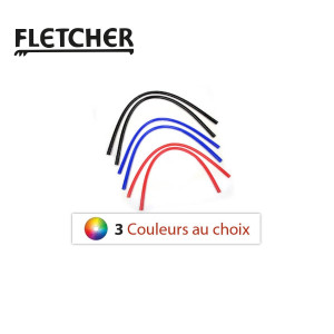Durite de chauffage 13 mm Silicone (par 2) Fletcher - 3 Couleurs au choix
