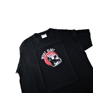 Tee-shirt - Austin Mini - '' What else '' Noir (Taille M)