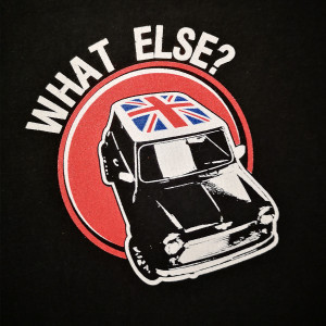 Tee-shirt - Austin Mini - '' What else '' Noir (Taille M)