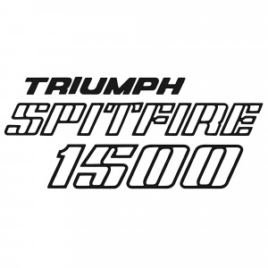 Kit autocollant malle AR - Triumph Spitfire 1500 voiture ancienne anglaise
