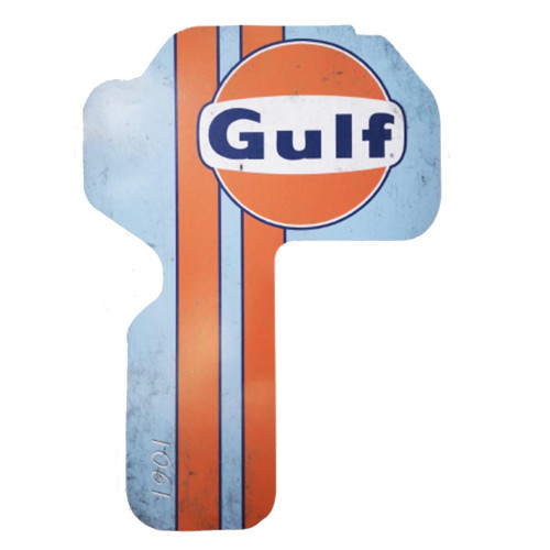 Autocollant plaque de protection allumage Austin Mini - Gulf