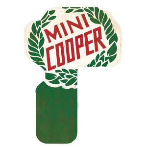 Autocollant plaque de protection allumage Austin Mini - Mini Cooper