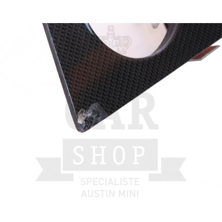 Tableau de bord 3 compteurs (carbon)-Austin Mini