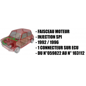 Faisceau moteur - Austin Mini - SPI