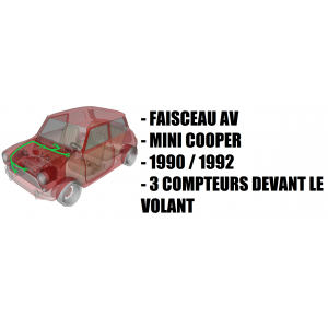 Faisceau électrique mini cooper 1990 / 1992
