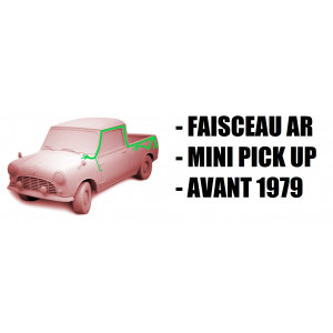 Faisceau électrique arrière Mini Pick up - 1959 à 1979 voiture ancienne anglaise