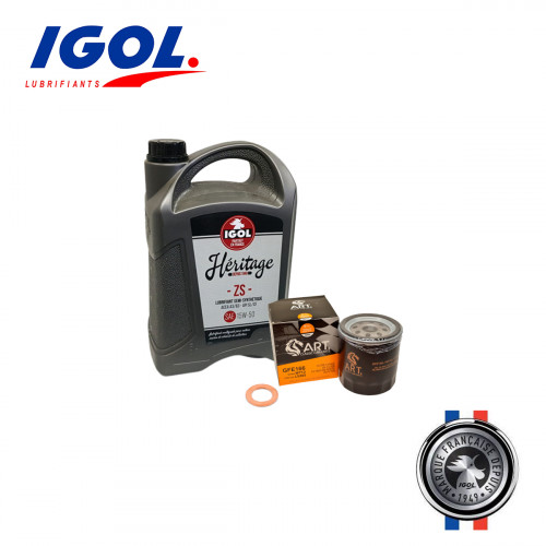 Pack vidange IGOL 20w50 - 5L