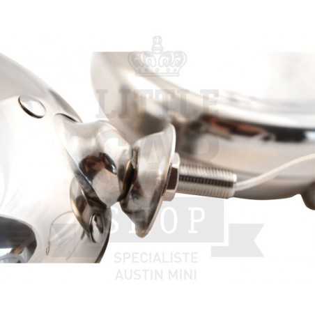 Phares Longues Portés (la paire) INOX-Austin Mini