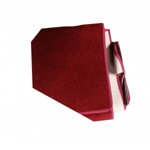 Kit moquette 12 pièces Luxe - Tartan Red