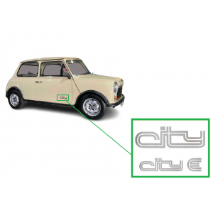 Kit Autocollants : CITY E