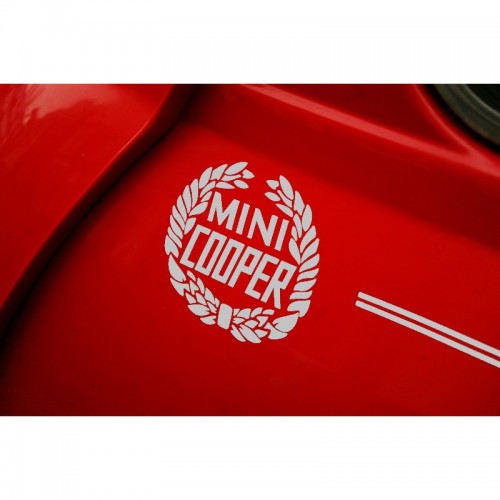 Kit autocollants Mini Cooper - Gris Argent - Austin Mini