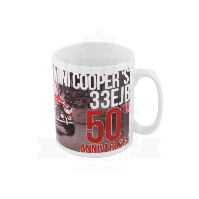 Mug Paddy Hopkirk Winner 50th Anniversary-Austin Mini