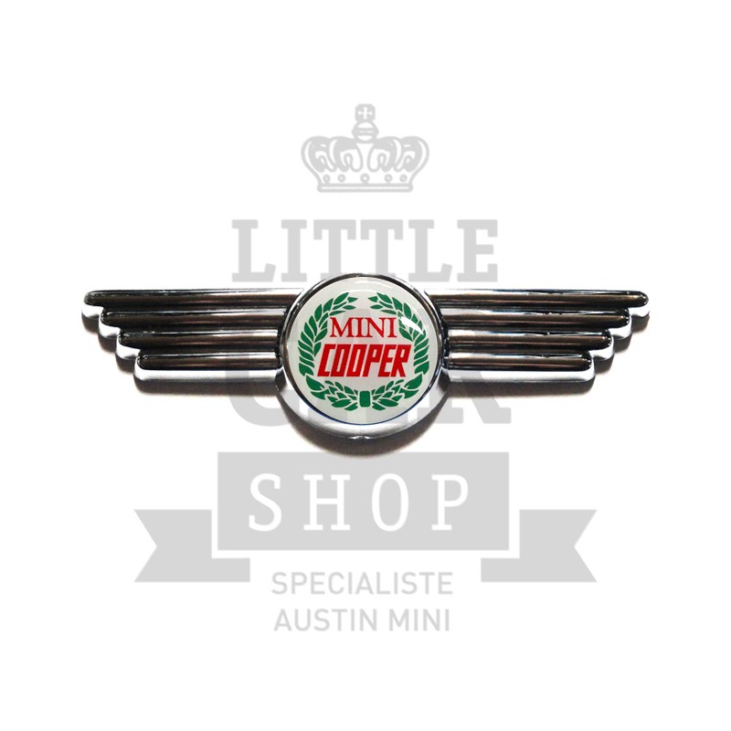 Badge de capot et de malle Rover Cooper-Austin Mini