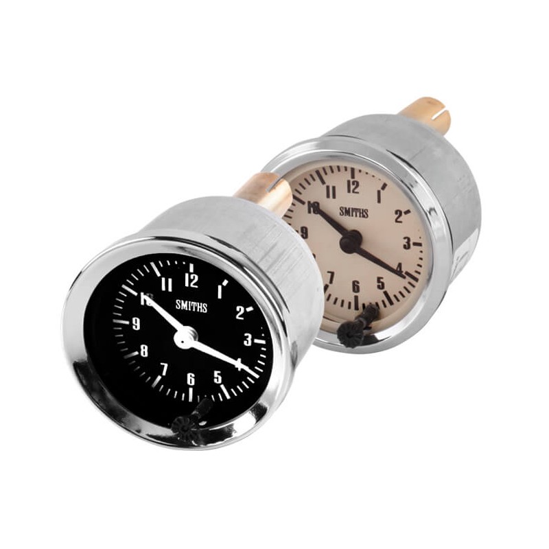 KTB1 - Kit 3 Manos Tableau de bord - Pression huile Horloge et Amperemètre  Noir