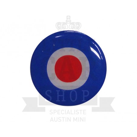 Autocollant rond Cible (42mm) - Austin Mini-Austin Mini
