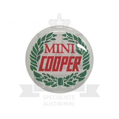 Autocollant rond Rover Cooper (42mm) - Austin Mini-Austin Mini